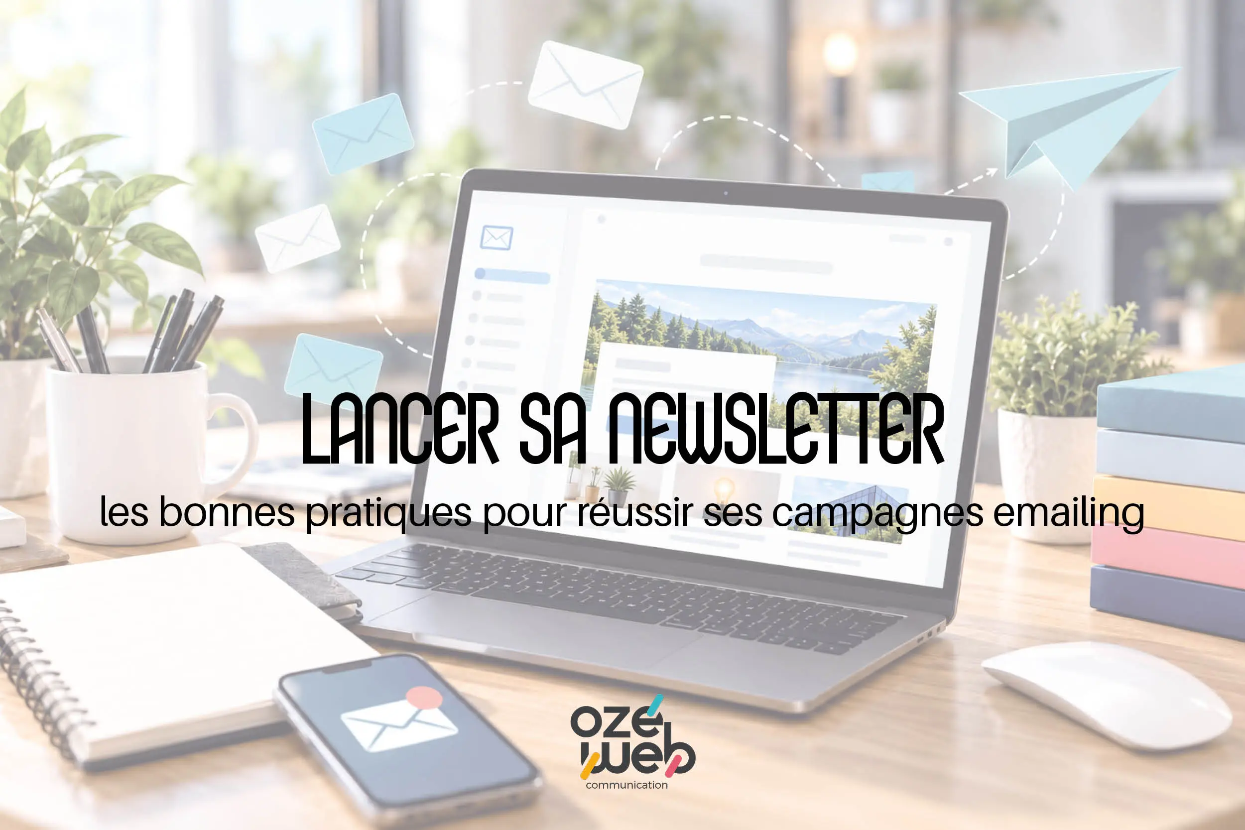 Lancer sa newsletter – les bonnes pratiques pour réussir ses campagnes emailing